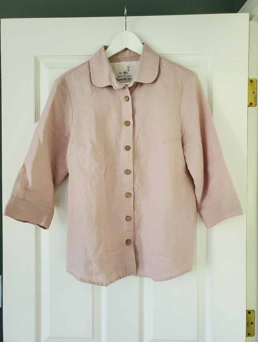 Not Perfect Linen Lille Shirt Dusty Rose